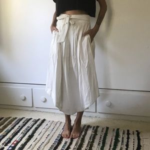 Free People midi skirt